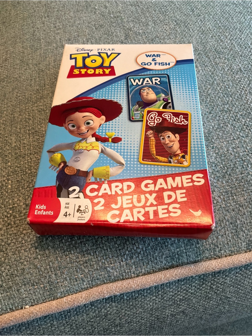 Disney Toy Story Jessie & Woody Card Games unopened card games war & Go Fish